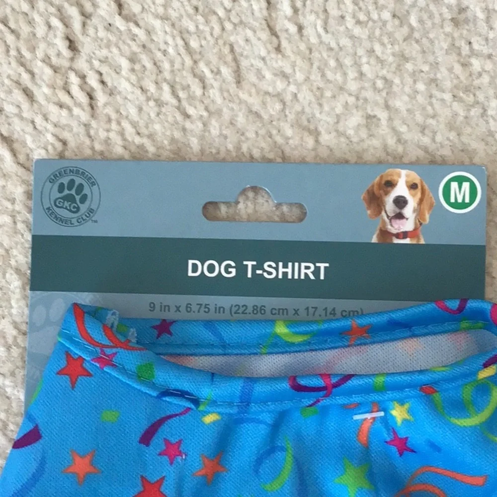 Cute doggie T shirt in stretchy polyester fabric. - Picture 3 of 3